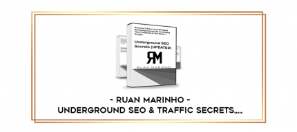 Ruan Marinho - Underground SEO & Traffic Secrets from https://imylab.info