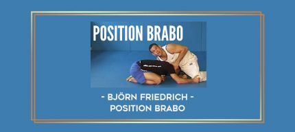 Björn Friedrich - Position Brabo Online courses