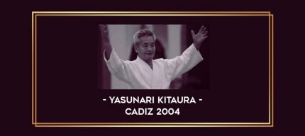 Yasunari Kitaura - Cadiz 2004 Online courses
