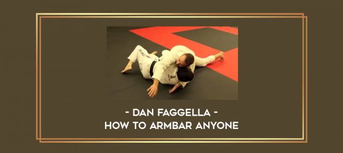 Dan Faggella - How to Armbar Anyone Online courses