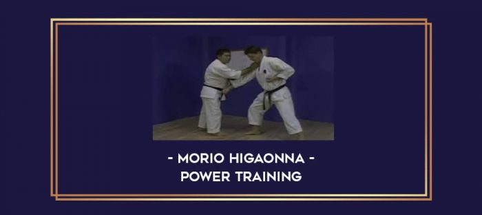 Morio Higaonna - Power Training Online courses
