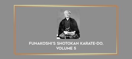 Funakoshi's Shotokan Karate-Do