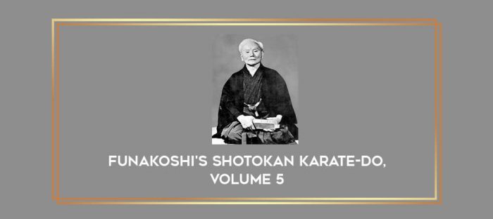 Funakoshi's Shotokan Karate-Do