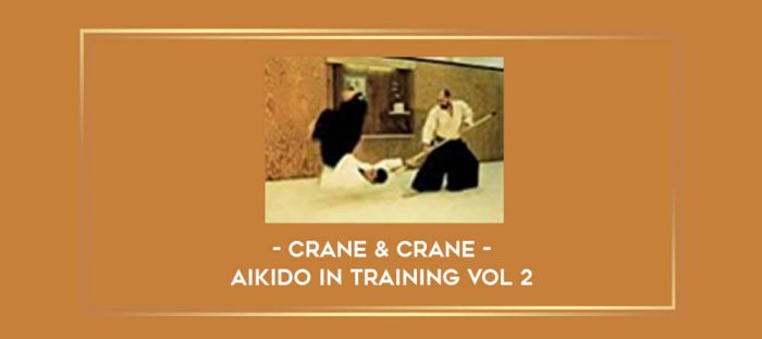 Crane & Crane - Aikido In Training Vol 2 Online courses