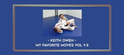 Keith Owen - My Favorite Moves Vol 1-3 Online courses