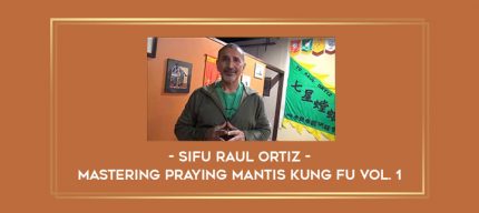 Sifu Raul Ortiz - Mastering Praying Mantis Kung Fu Vol. 1 Online courses