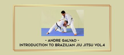 Andre Galvao - Introduction to Brazilian Jiu Jitsu Vol.4 Online courses