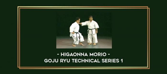 Higaonna Morio - Goju Ryu Technical Series 1 Online courses