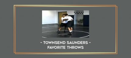 Townsend Saunders - Favorite Throws Online courses