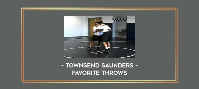 Townsend Saunders - Favorite Throws Online courses
