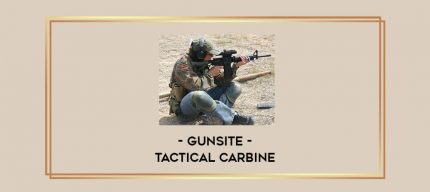 Gunsite - Tactical Carbine Online courses