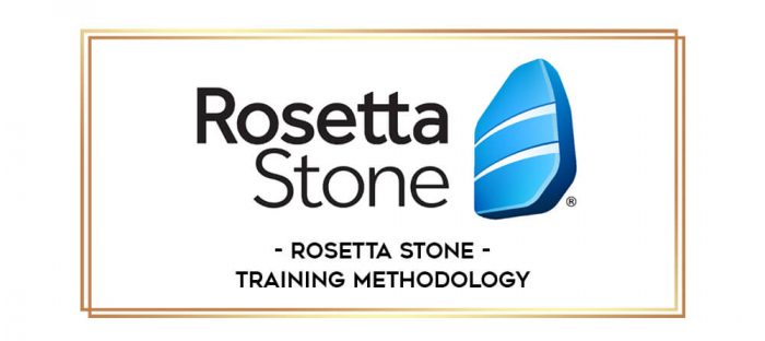 Rosetta Stone - Training Methodology Online courses