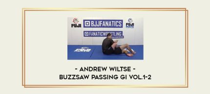 Andrew Wiltse - Buzzsaw Passing Gi Vol.1-2 Online courses
