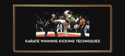 Karate Winning Kicking Techniques Online courses