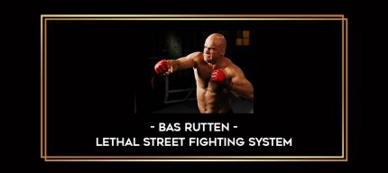 Bas Rutten - Lethal Street Fighting System Online courses