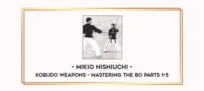 Kobudo Weapons - Mikio Nishiuchi - Mastering the Bo Parts 1-5 Online courses