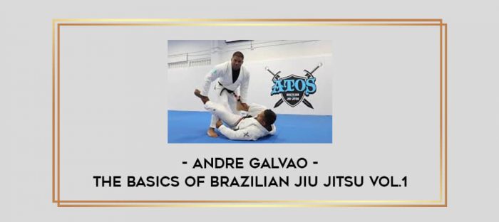 Andre Galvao - The Basics of Brazilian Jiu Jitsu Vol.1 Online courses