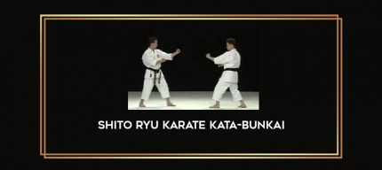 Shito Ryu Karate Kata-Bunkai Online courses
