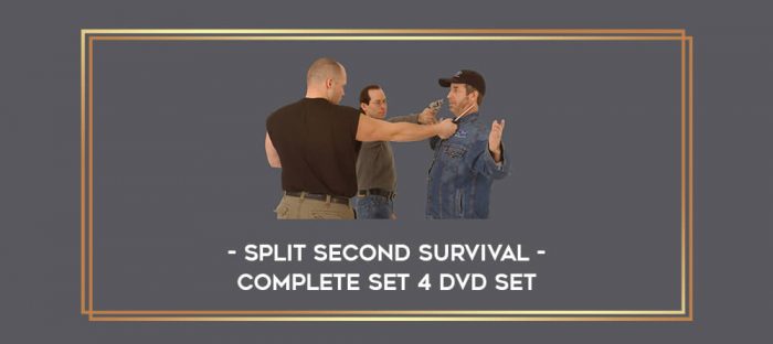 Split Second Survival - Complete Set 4 DVD Set Online courses