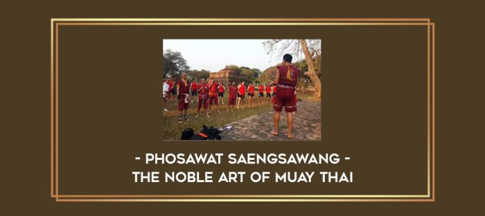 Phosawat Saengsawang - The Noble Art of Muay Thai Online courses