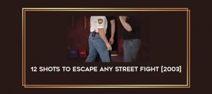 12 Shots To Escape Any Street Fight [2003] Online courses