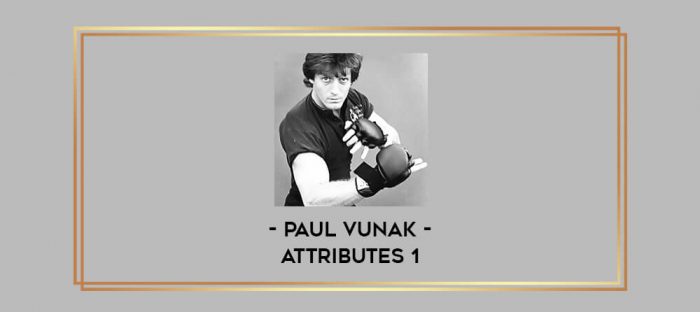 Paul Vunak - Attributes 1 Online courses