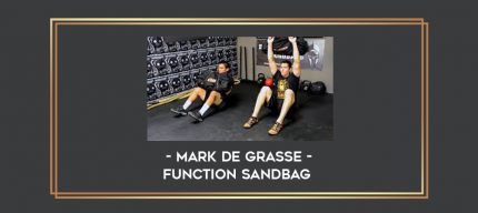 Mark de Grasse - Function Sandbag Online courses