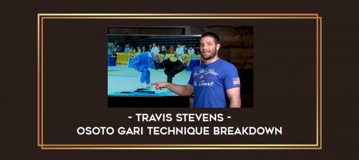 Travis Stevens Osoto Gari Technique Breakdown Online courses