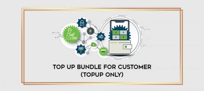 Top up Bundle for customer (topup only) Online courses
