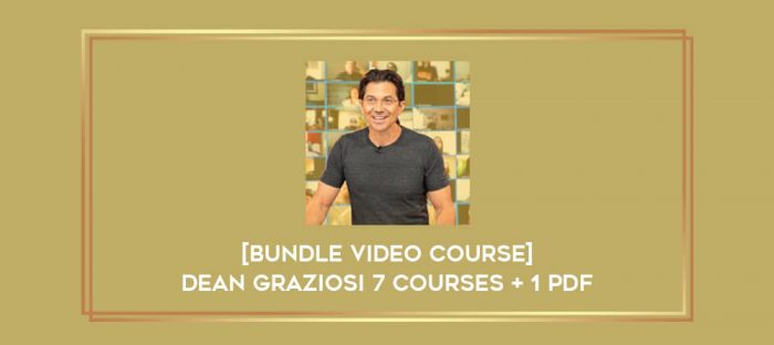 [Bundle Video Course] Dean Graziosi 7 Courses + 1 PDF Online courses